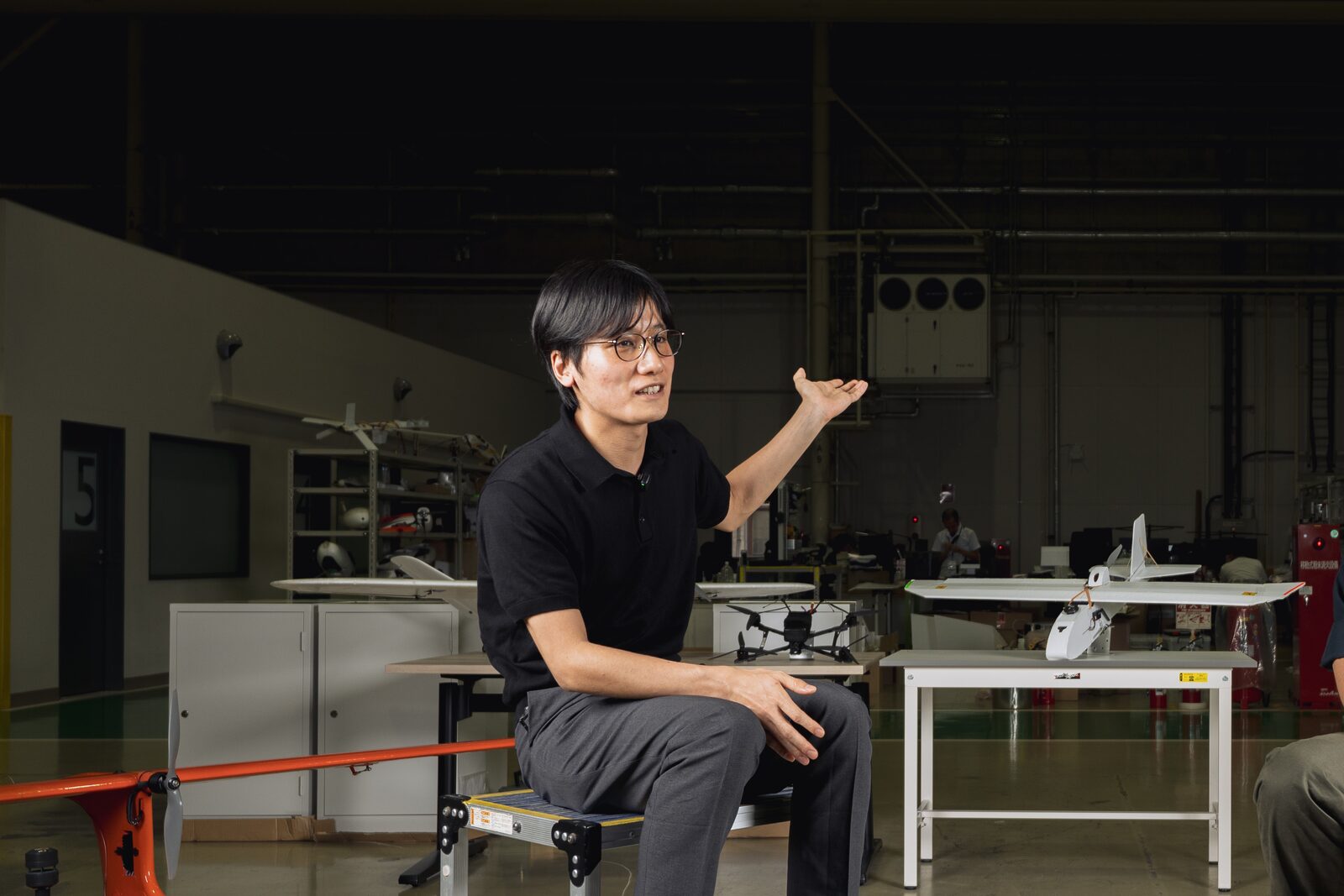社会の課題をどう解決し、どう貢献していくか。その未来のストーリーを描き、技術的なエビデンスで裏付けていくのが自分の仕事だと話す佐藤さん。